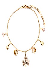 nice small dangle baby anklet               